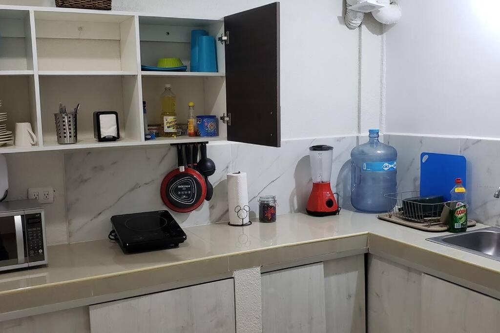 Departamento Comodo Centrico Tv Ac Wifi Cocina Parking, Letra C Ciudad Valles Zewnętrze zdjęcie