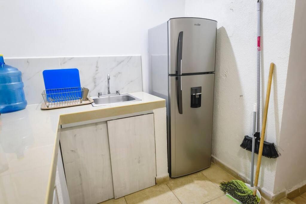 Departamento Comodo Centrico Tv Ac Wifi Cocina Parking, Letra C Ciudad Valles Zewnętrze zdjęcie